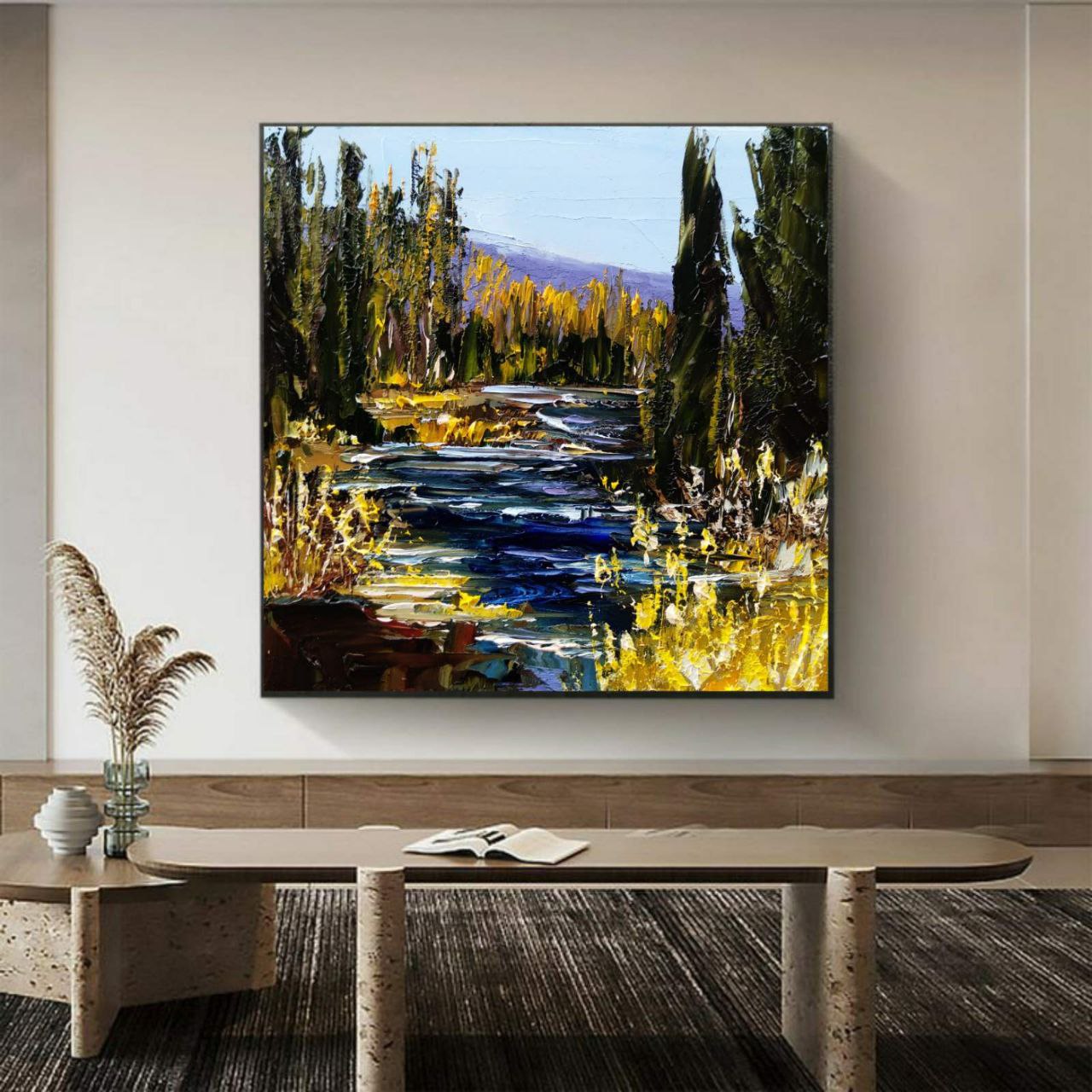 Rocky Mountain National Park – Original Oil Painting – River Landscape by Tamara Westwood